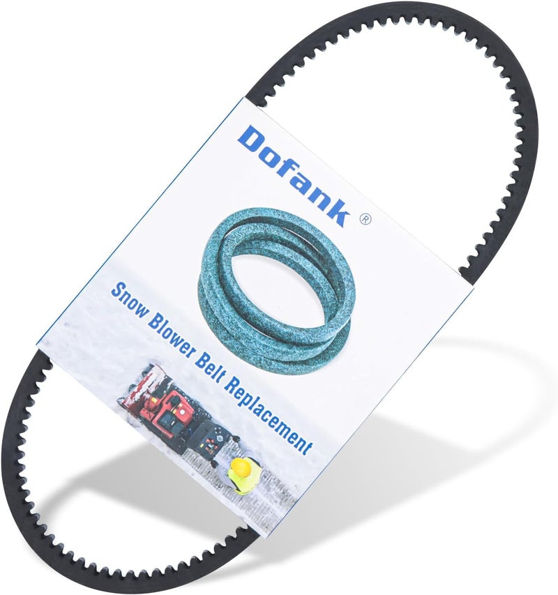 Dofank 954-04014 Auger Belt Kevlar for MTD 2007, Yard Machines, Craftsman, Bolens Snowblowers, Replaces 754-04014, 954-05110 - 3/8" x 27" - Image 1